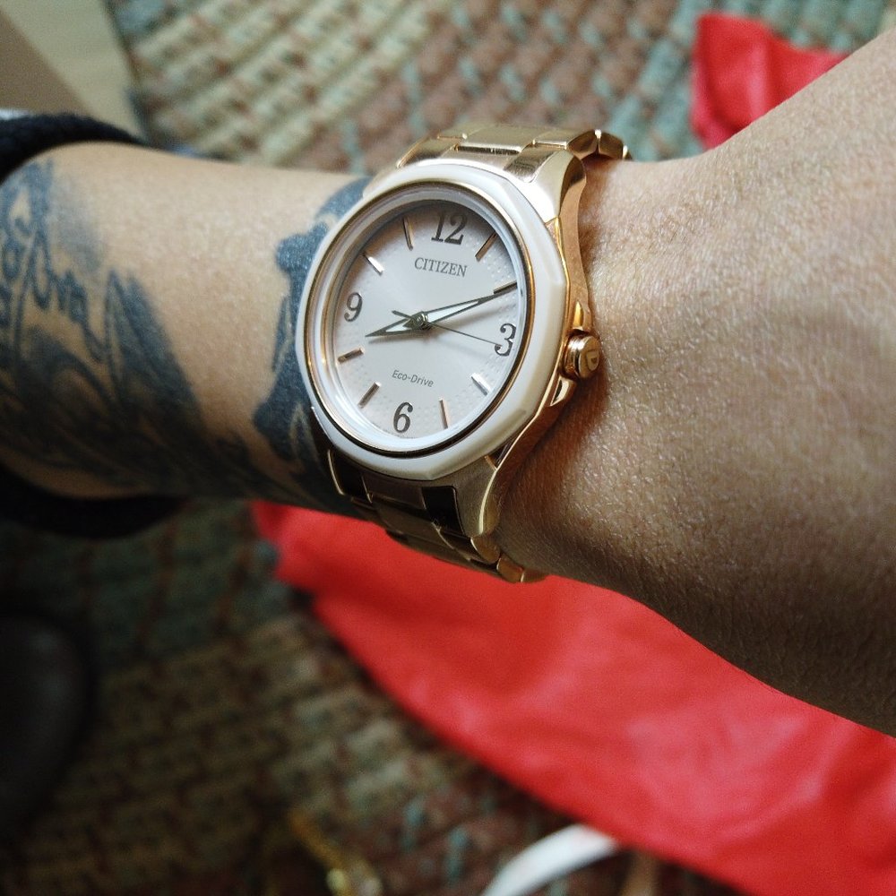 Citizen Eco-Drive Rose Gold Watch 35mm